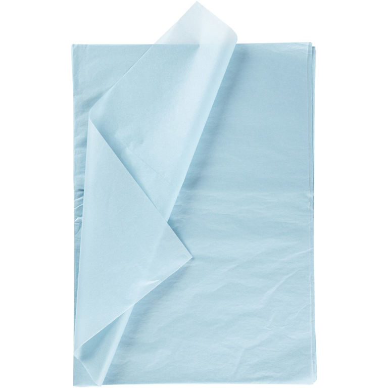 CC Seidenpapier 50x70 cm Hellblau 25 Blatt