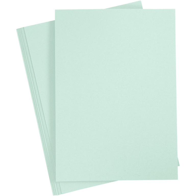 CC Buntes Papier A4 210 g Pastellgrün 10 Blatt