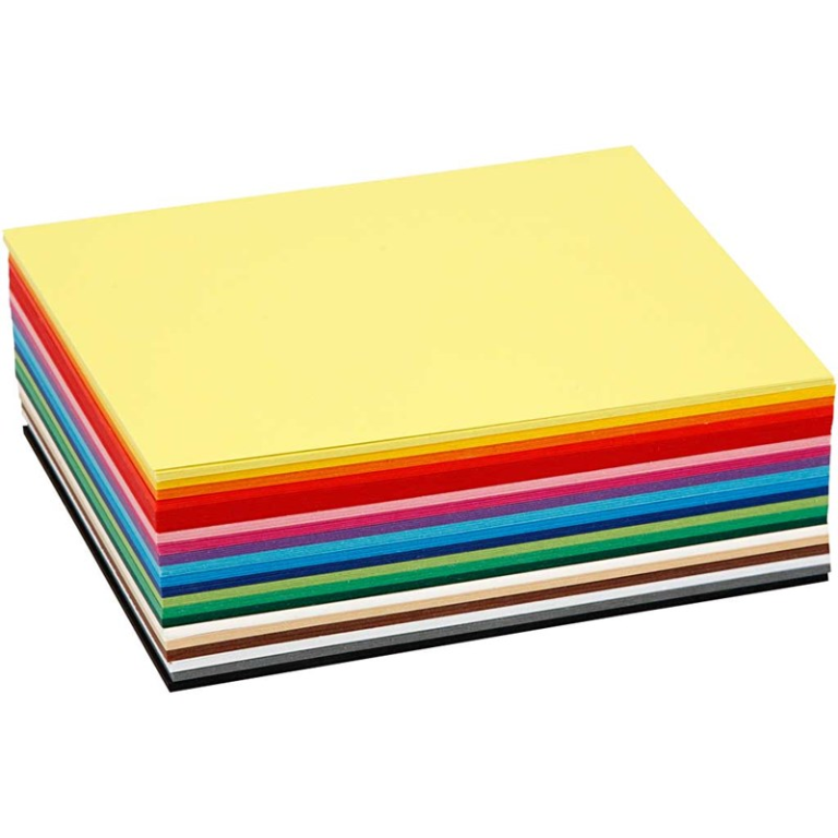 Colortime Gekleurd karton A4 300 vel