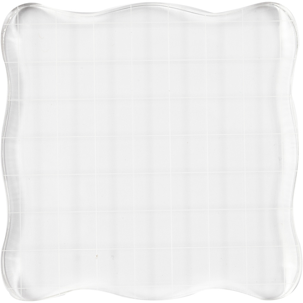 CC Stempelblok Vierkant 10 cm
