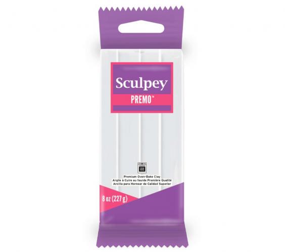 Sculpey Premo Wit 227g Groot Pak - Polymeerklei / Boetseerklei