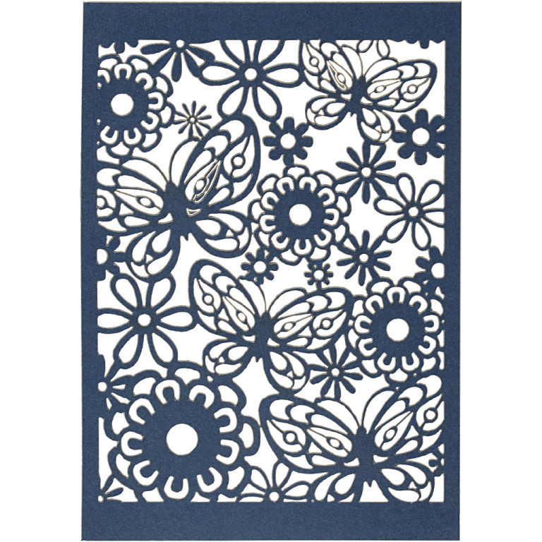 CC Patroon Karton 10,5x15 cm Donkerblauw 10 stuks