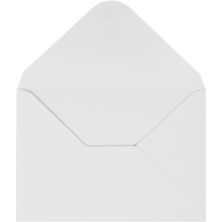 Happy Moments Envelopes 11.5x16 cm White 10 pieces