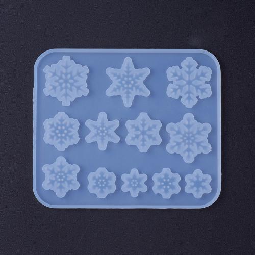Snowflake Silicone Mold Finish for Resin Jewelry - Polymer Clay/Modeling Clay | GoedkoopsteHobby