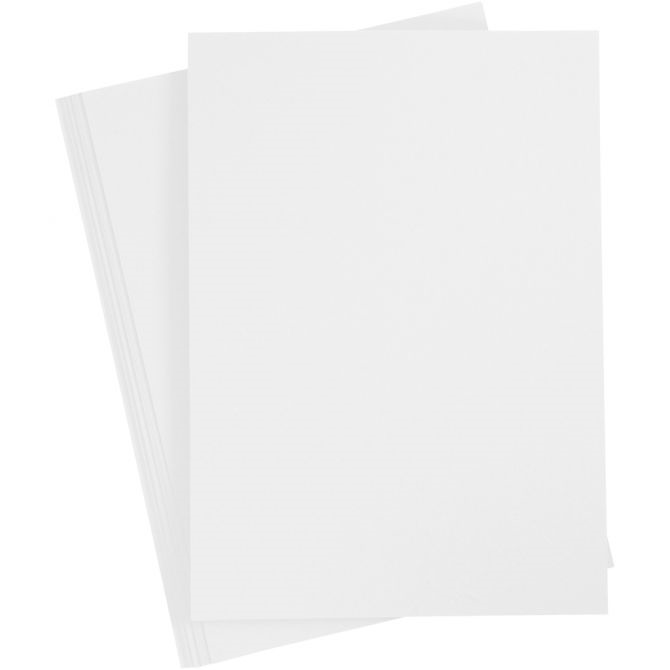 Happy Moments Gekleurd Papier A4 80 gr Wit 20 stuks