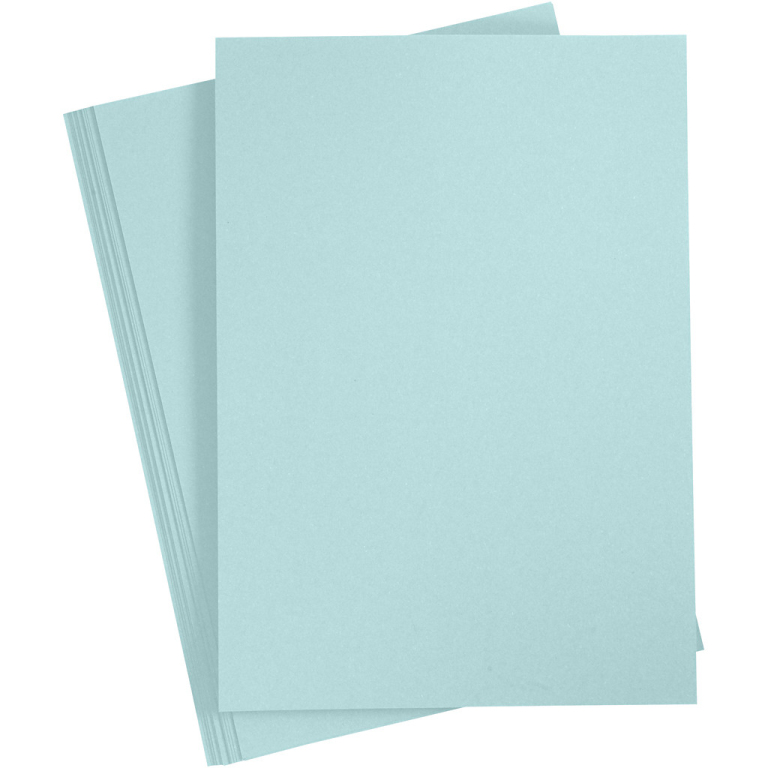 Happy Moments Coloured Paper A4 80gsm Light Blue 20 sheets