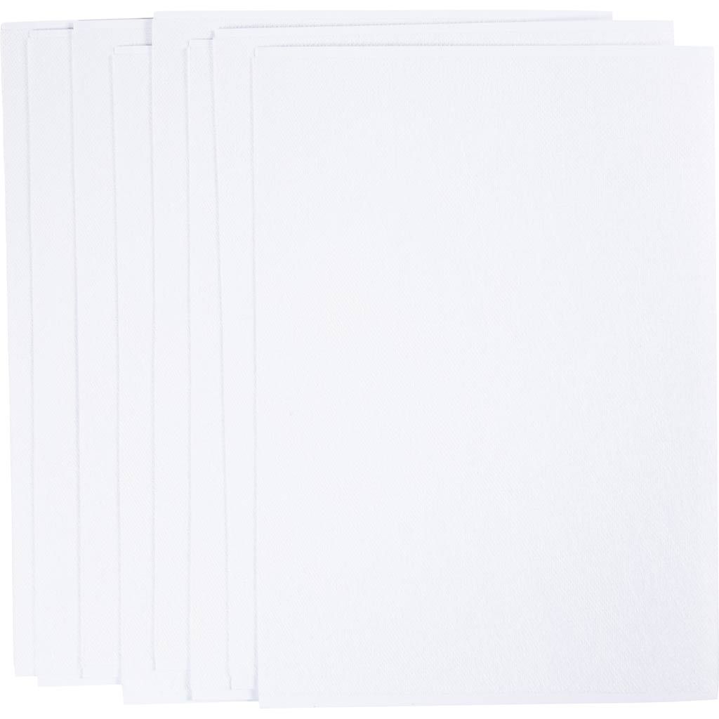CC Wasserlösliche Stickvliese Blanko A5 8 Blatt
