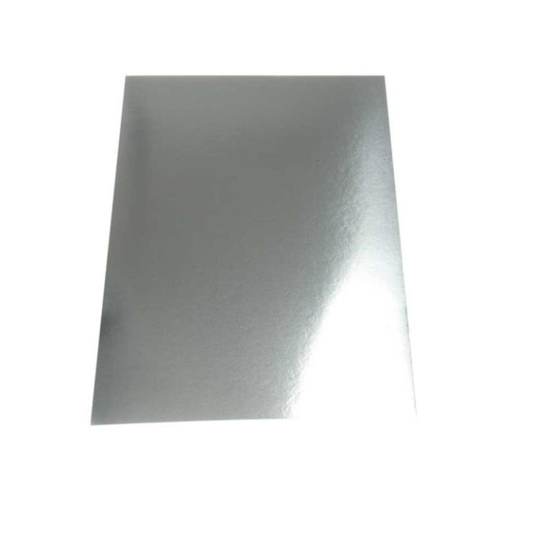 CC Metallic Foliekarton A4 Zilver 10 vel