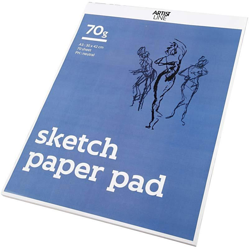 CC Skizzenblock A3 70g 70 Blatt