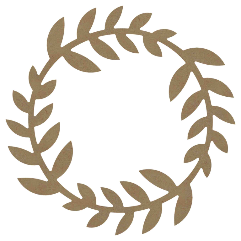 Gomille MDF Leaf Crown 35 cm