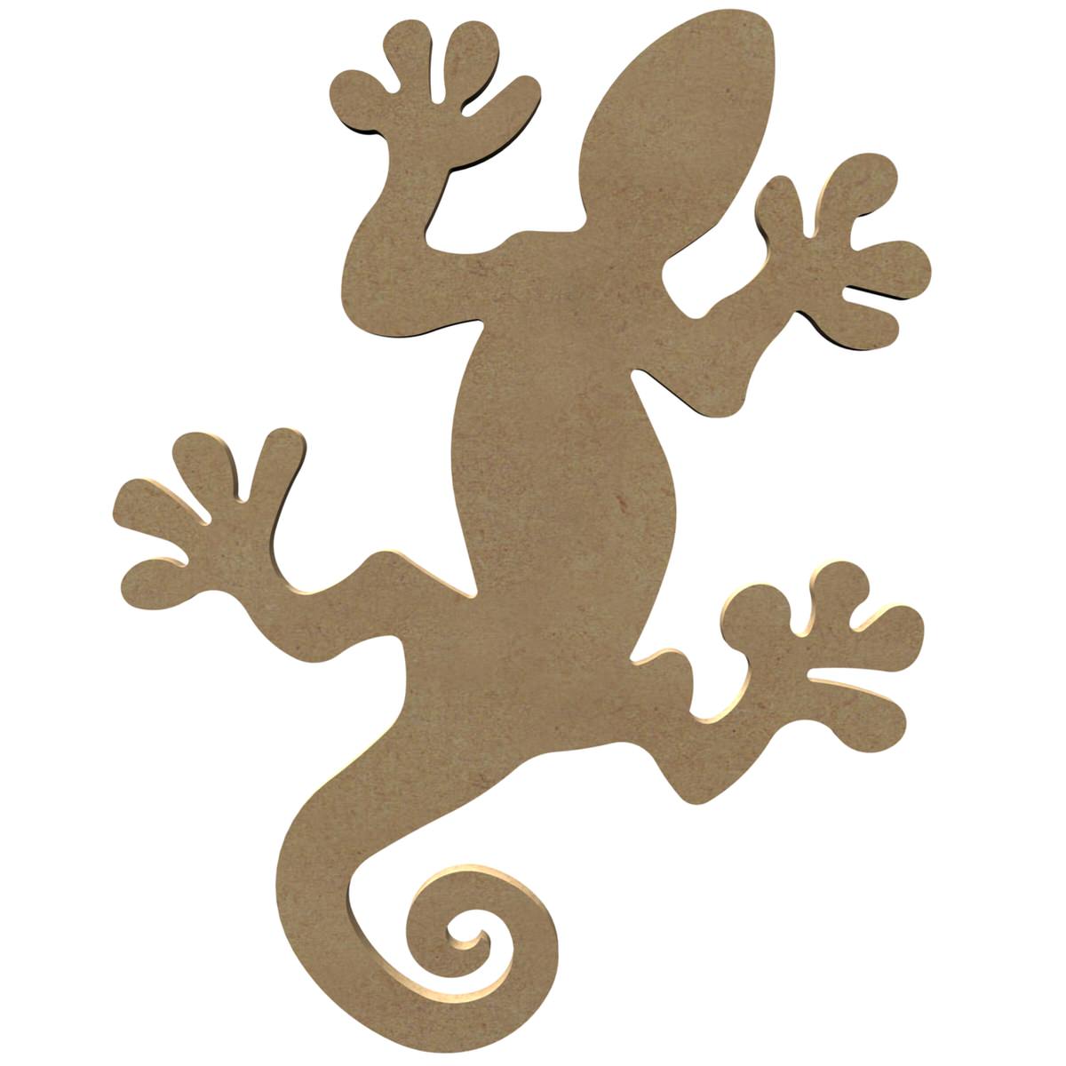 Gomille MDF Figuur Gecko 26 cm