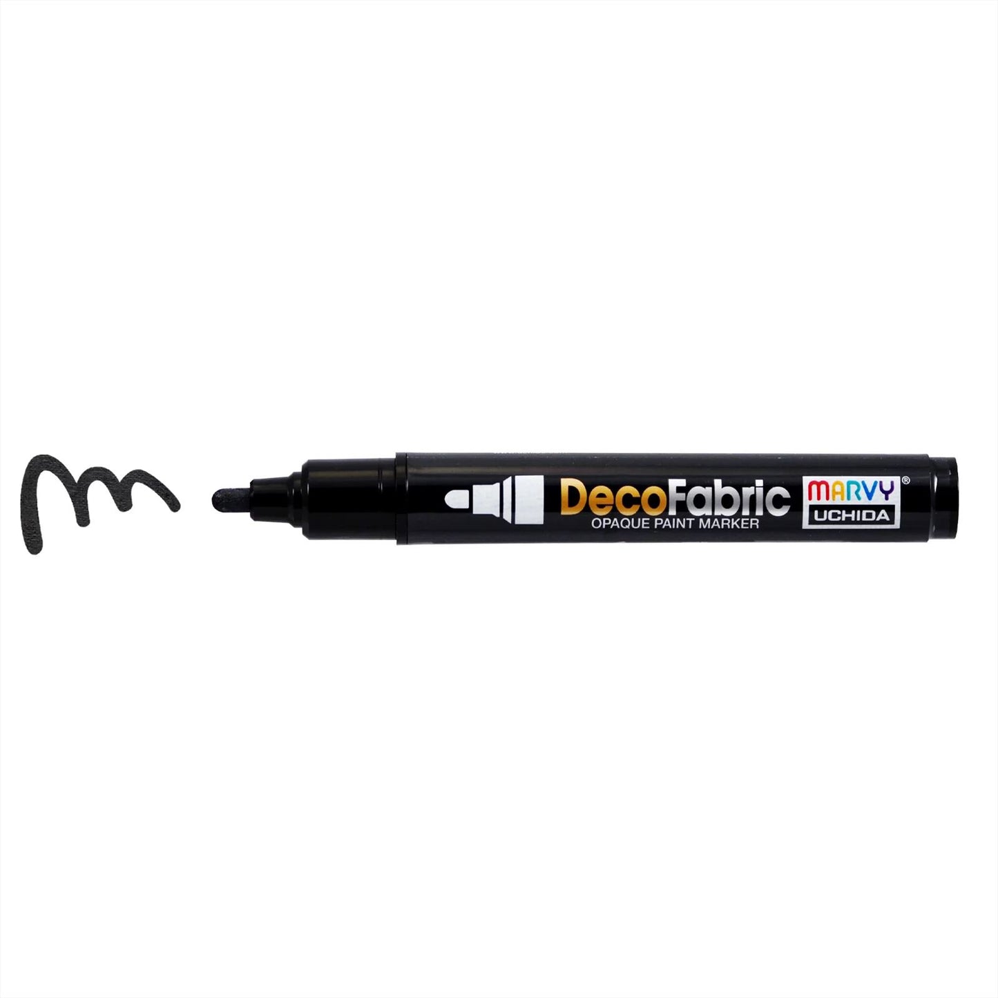 Marvy Uchida Deco Fabric Marker Black