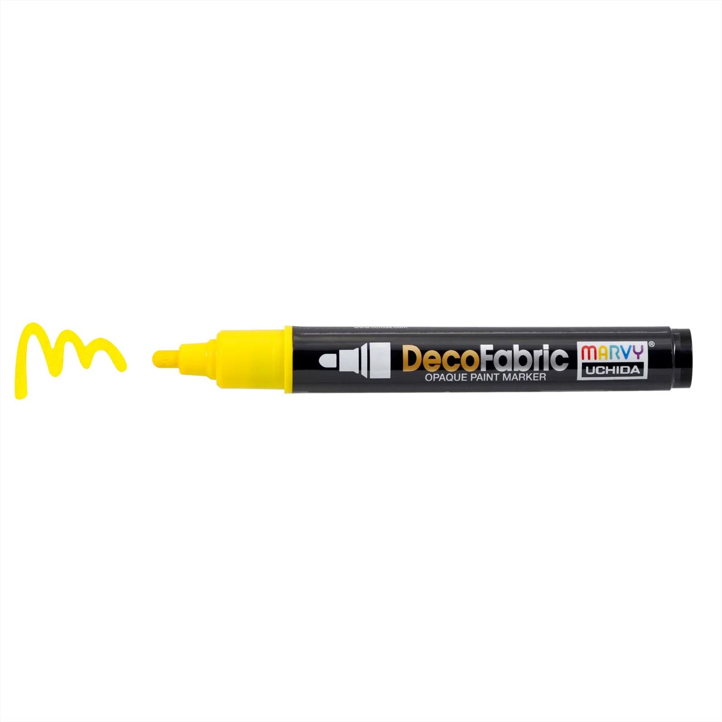 Marvy Uchida Deco Fabric Marker Yellow