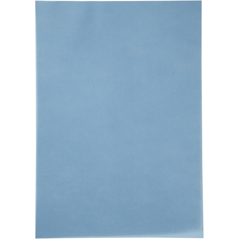 CC Vellum Papier 100gr A4 Blauw 10 vel