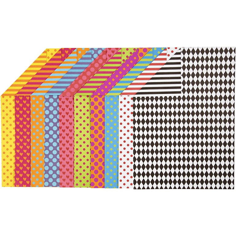 Colortime Karton Bedrukt A4 20 vel