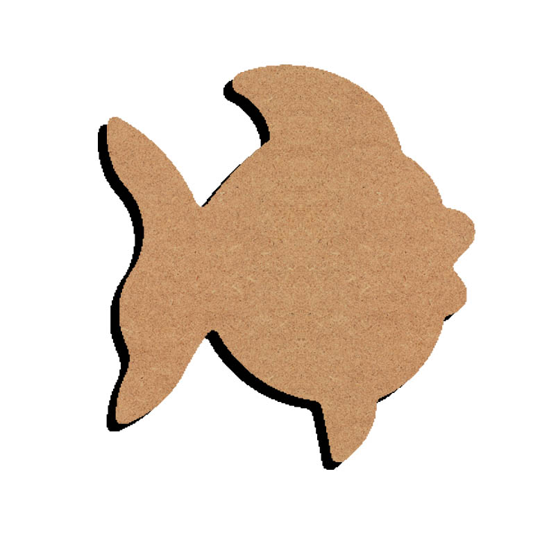 MDF Figur Fisch 26 cm