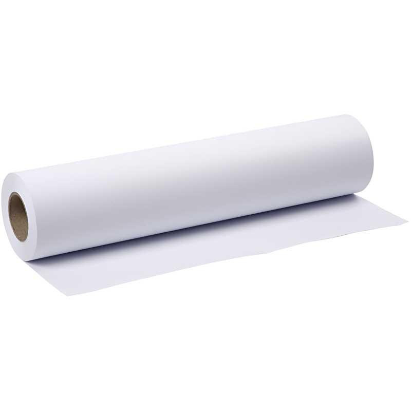 CC Tekenpapier op Rol 42 cm Wit 50 m