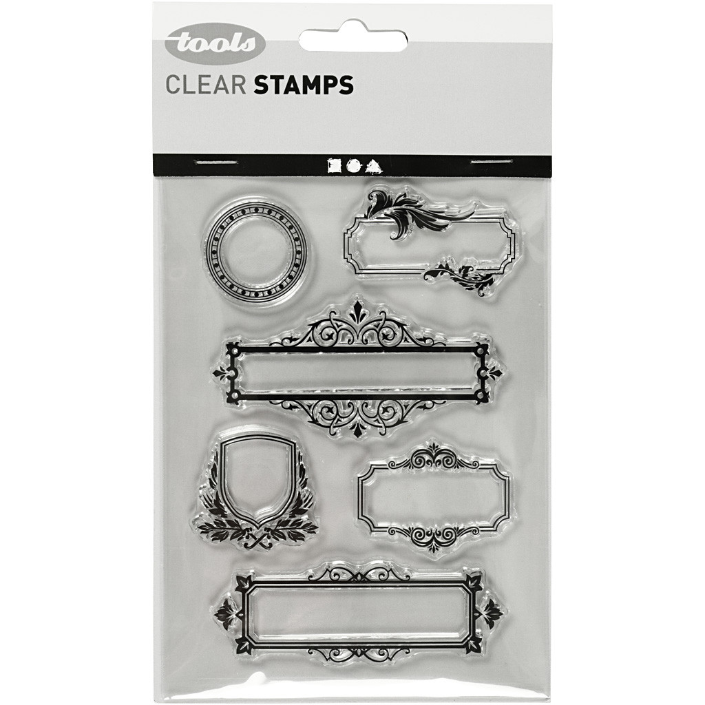 CC Silikonstempel Leisten Ornamente 15,5 cm