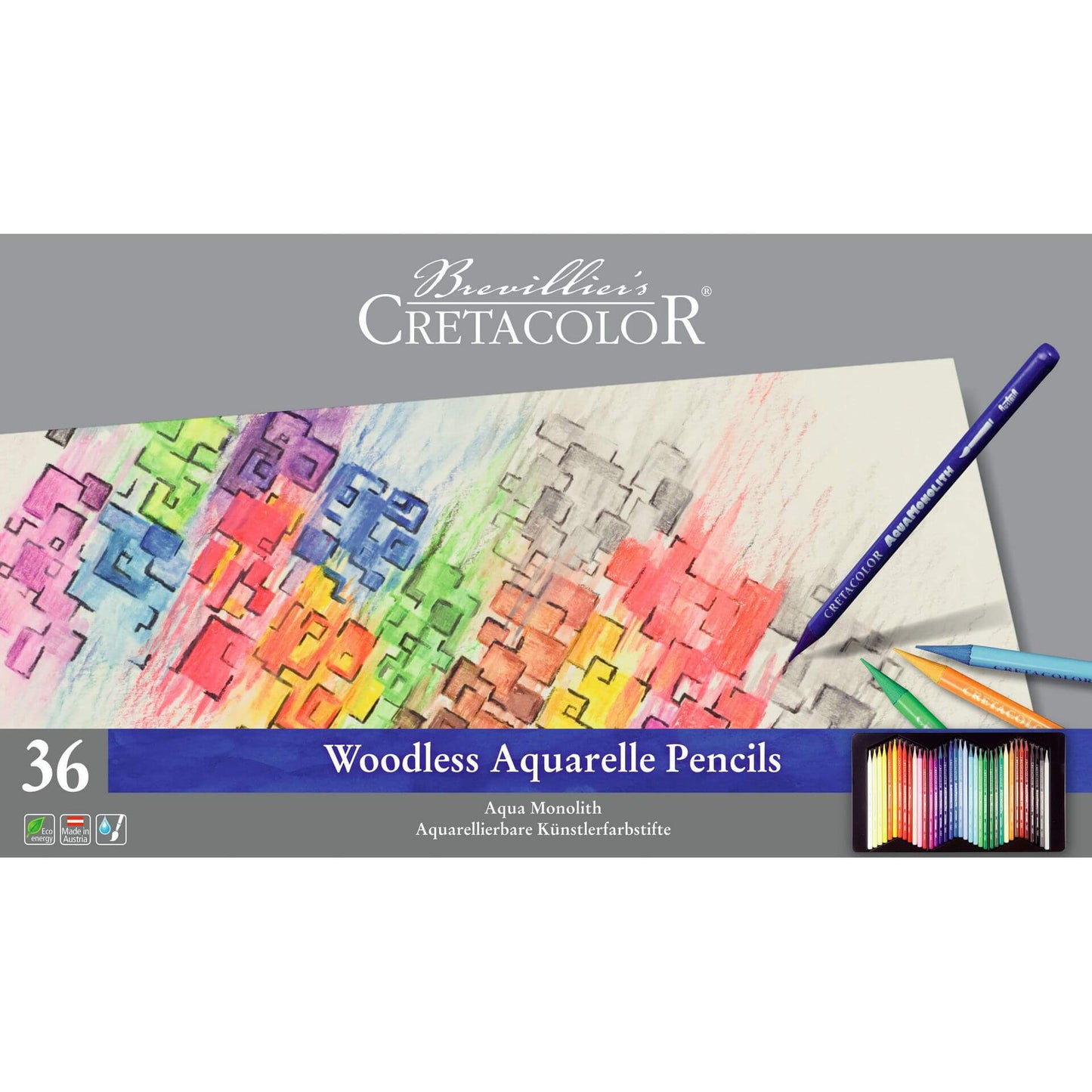 Cretacolor Aqua Monolith 36 Stück