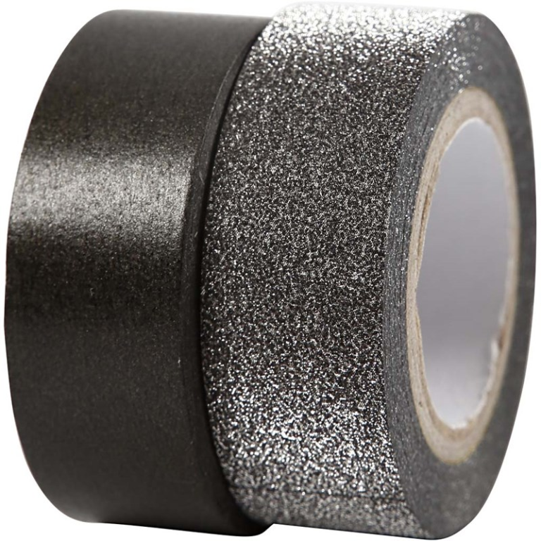 Vivi Gade Washi Tape 10+7 m Zwart