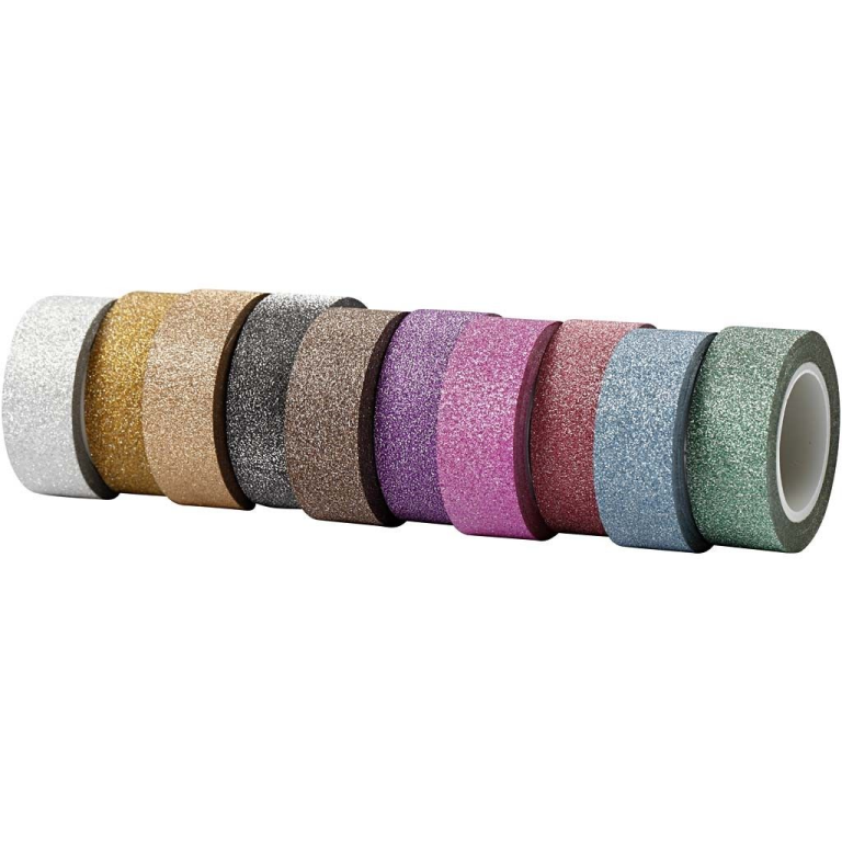 CC Masking Tape Set 10x6 m Glitter