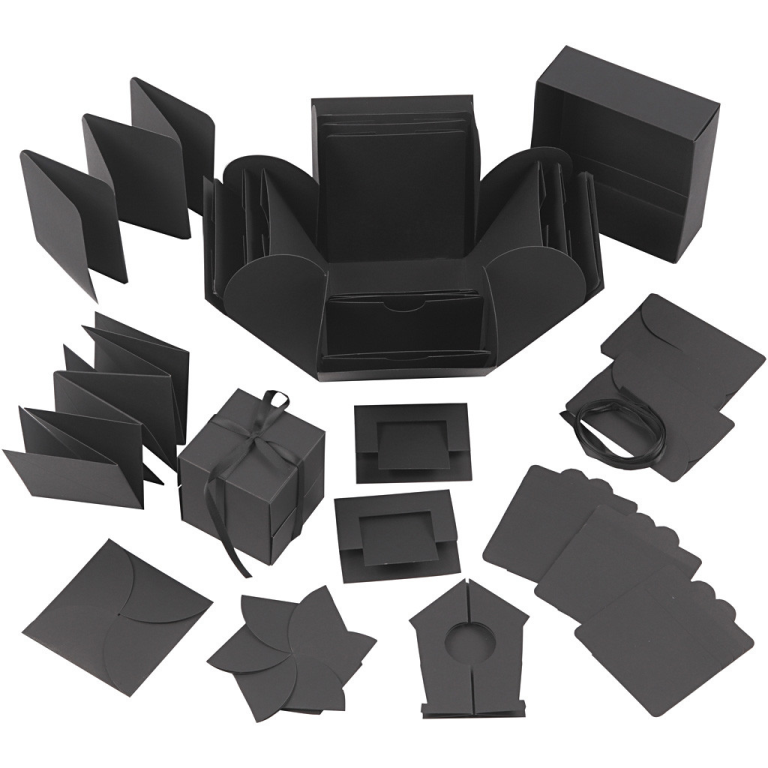 CC Explosion Box 12x12 cm Zwart