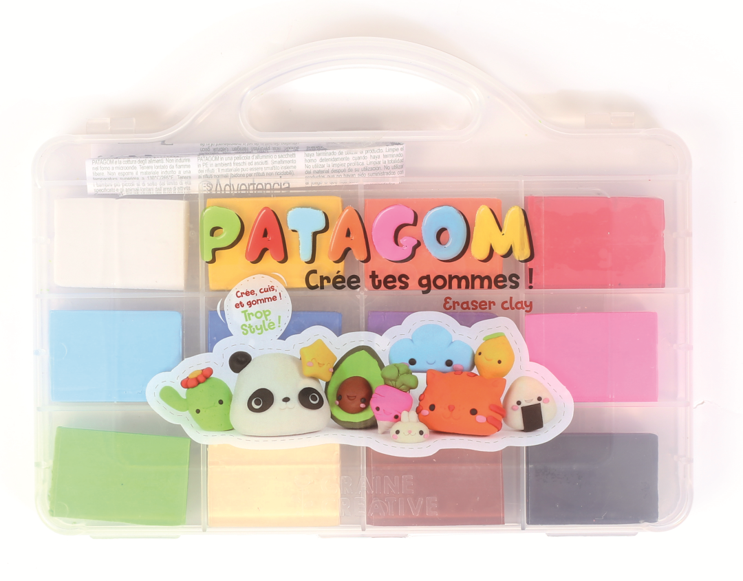 Patagom Eraser Clay Set 12 pieces