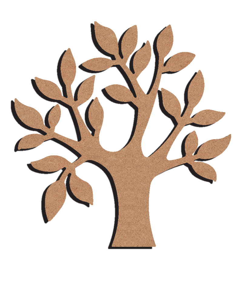 Gomille MDF Figuur Boom 26 cm