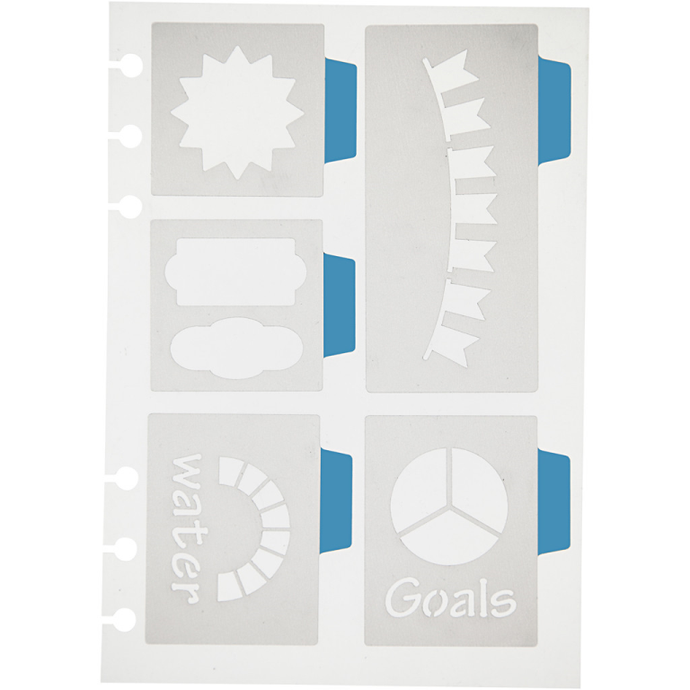 CC Schablone Große Motive 12,5x17,5 cm