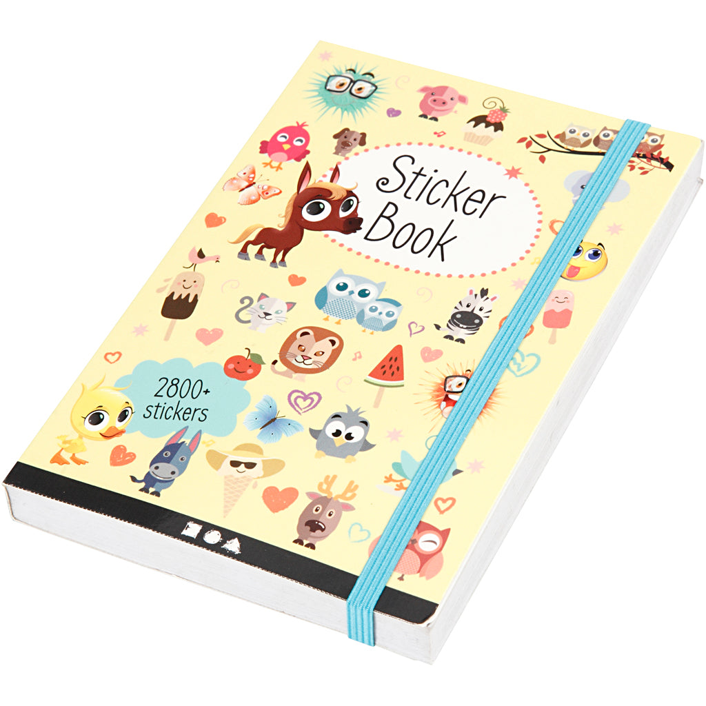 CC Sticker Book 11.5x17 cm 2800 pieces