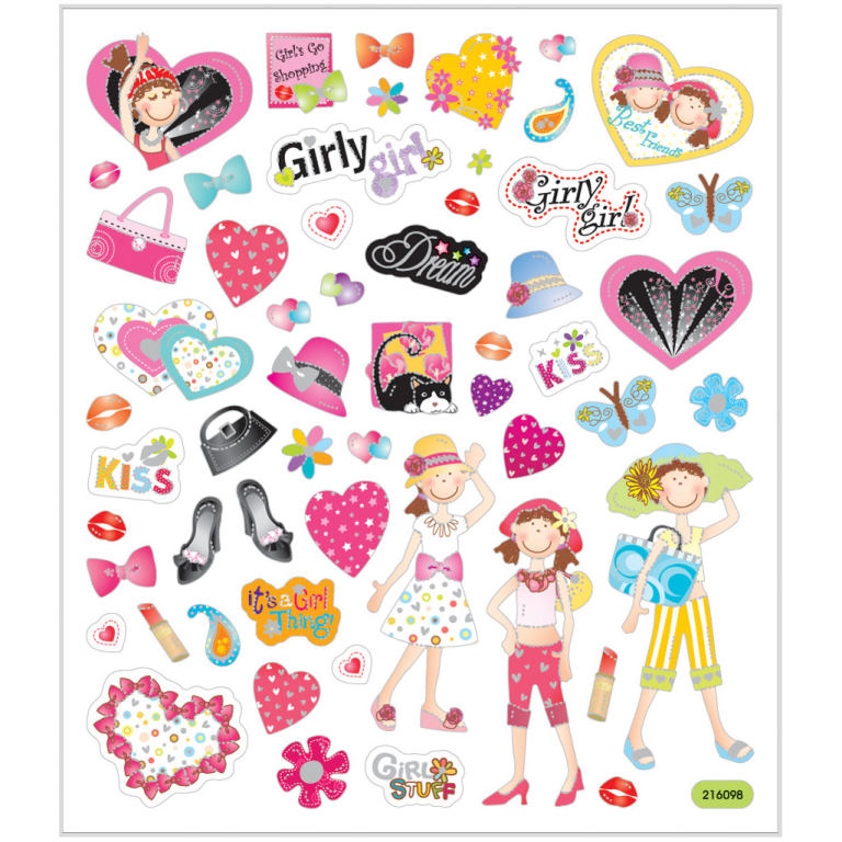 CC Stickers Girls