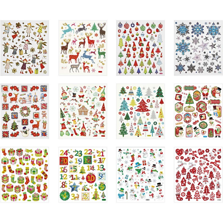 CC Stickerbuch Weihnachten