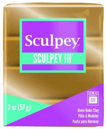 Sculpey Klei III Jewelry Gold - 57gr - Polymeerklei / Boetseerklei