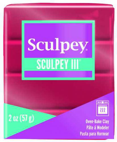 Sculpey III Deep Red Pearl 57gr - Polymeerklei / Boetseerklei