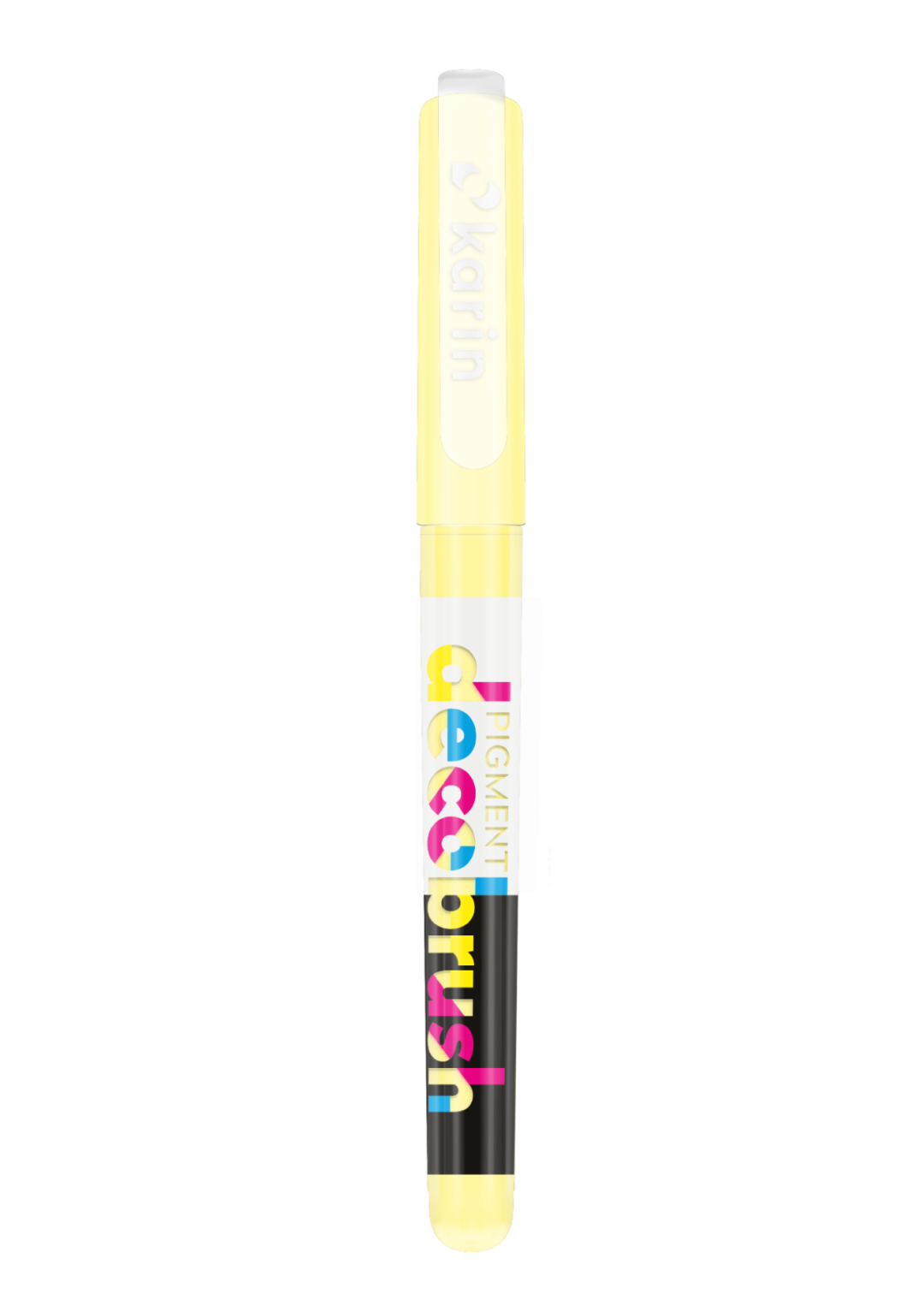 Karin Deco Brushmarker Pigment 100U Pastel Yellow