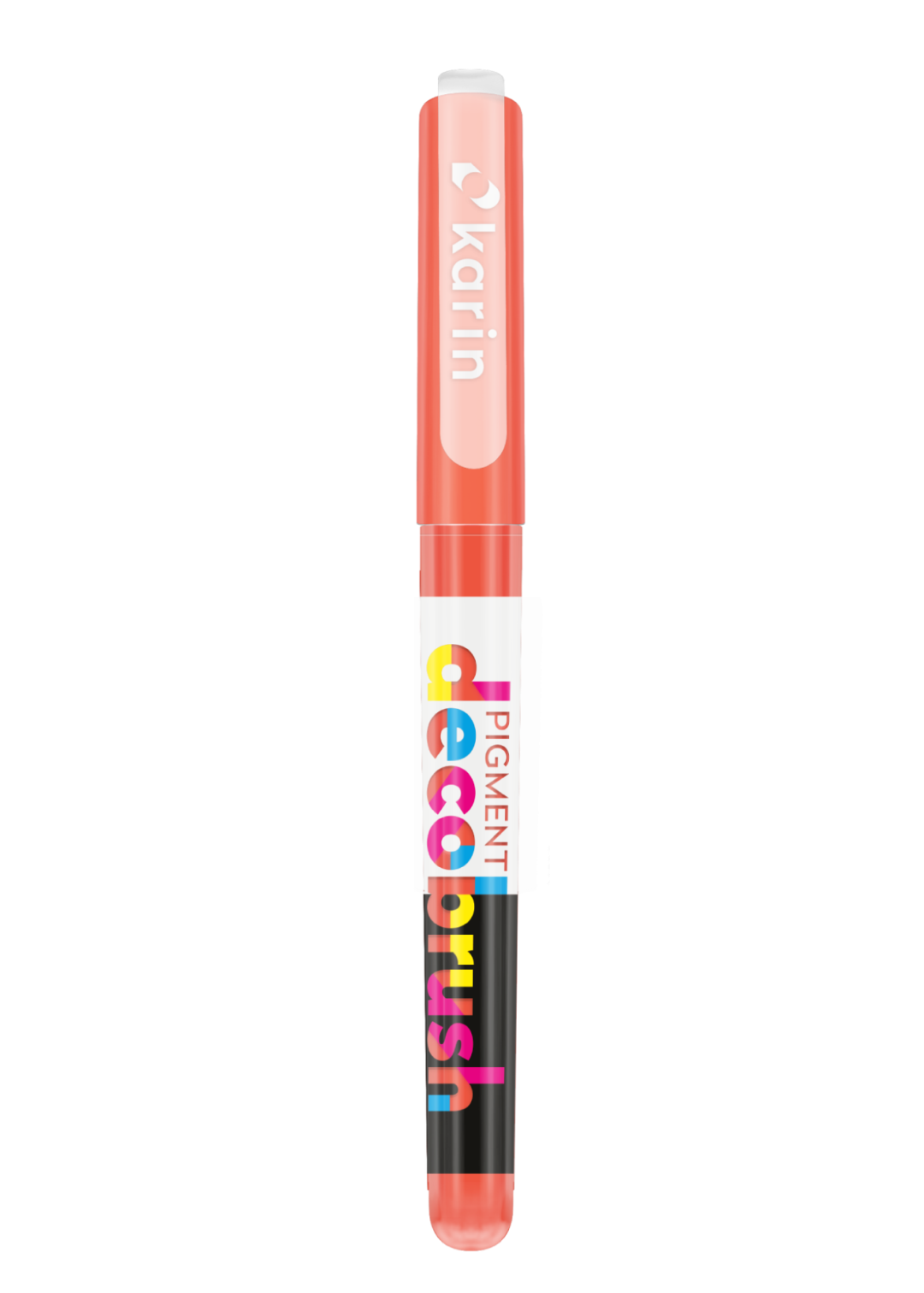 Karin Deco Brushmarker Pigment 172U Orange Red