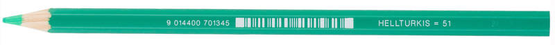 Jolly Superstick Kleurpotlood licht turquoise
