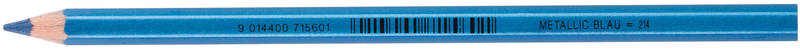 Jolly Superstick Kleurpotlood metallic blauw
