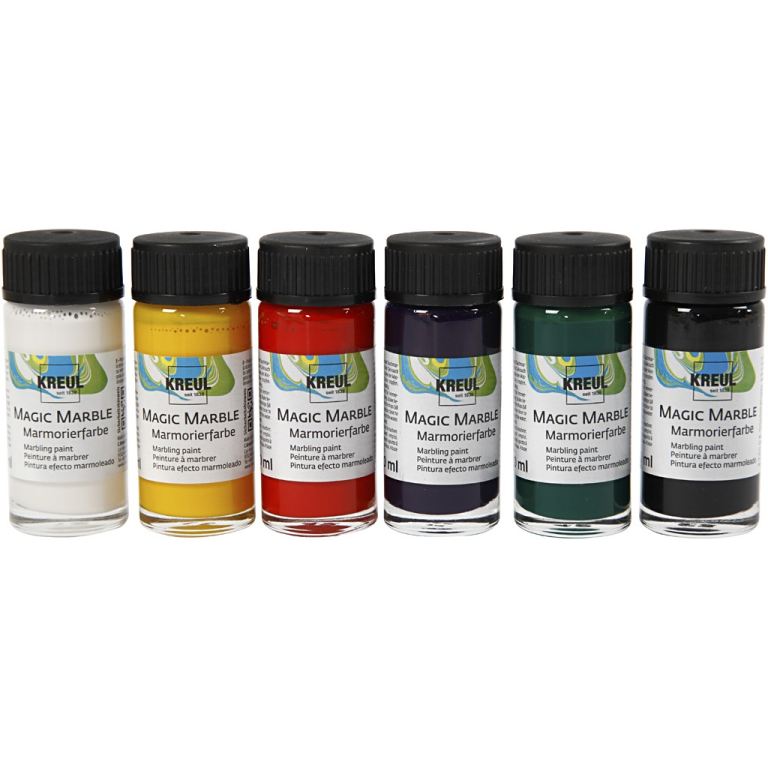 Kreul Magic Marble Set Basis 6x20ml