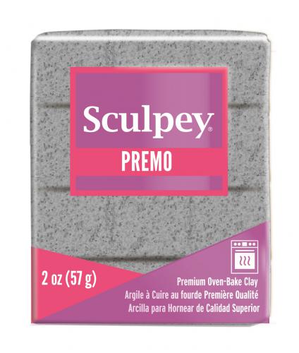 Sculpey Premo Klei Gray Granite 57gr - Polymeerklei & Boetseerklei