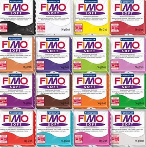 Fimo Soft Klei Mix Set 20 stuks - Polymeerklei / Boetseerklei