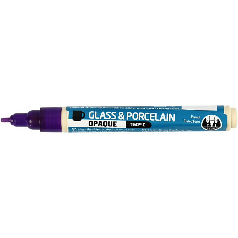 CC Glass and Porcelain Marker Opaque Purple