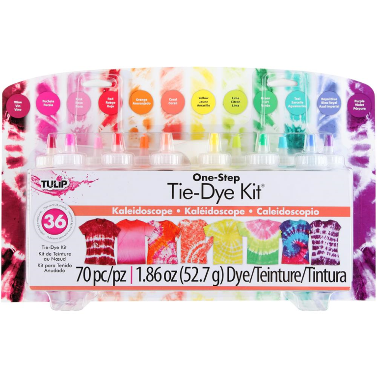 Tulip One Step Tie-Dye Kit Super Set Kaleidoscope 12 kleuren