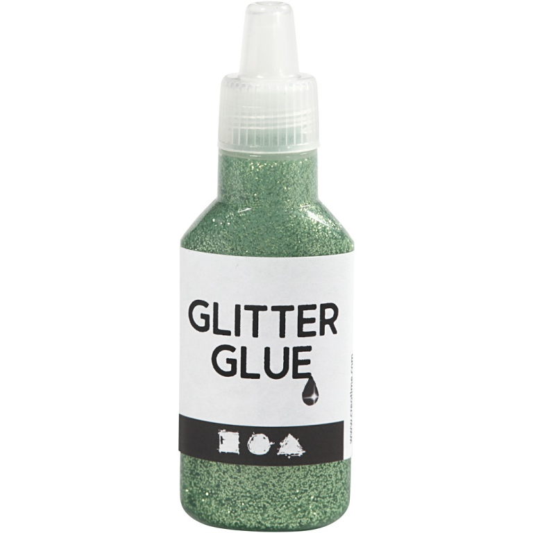 CC Glitter Glue 25 ml Green