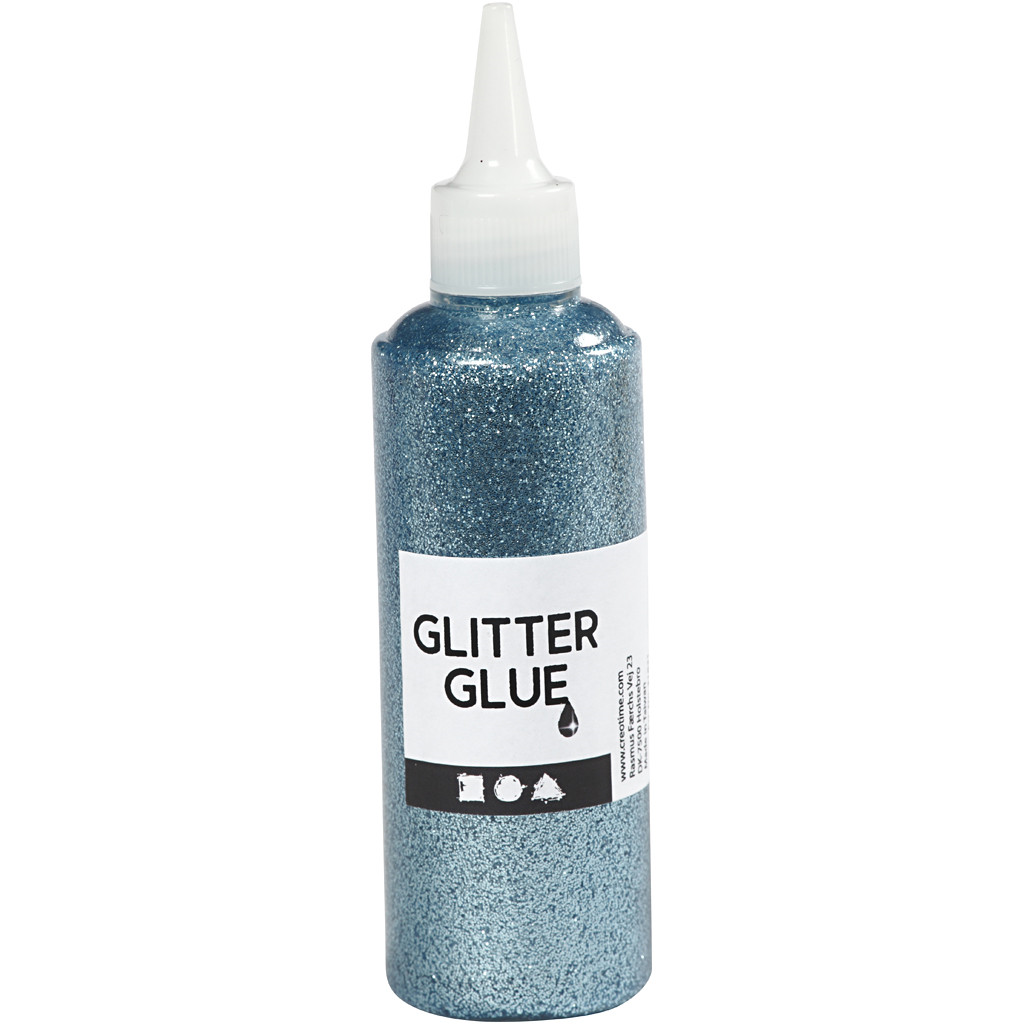 CC Glitterlijm 118 ml Lichtblauw