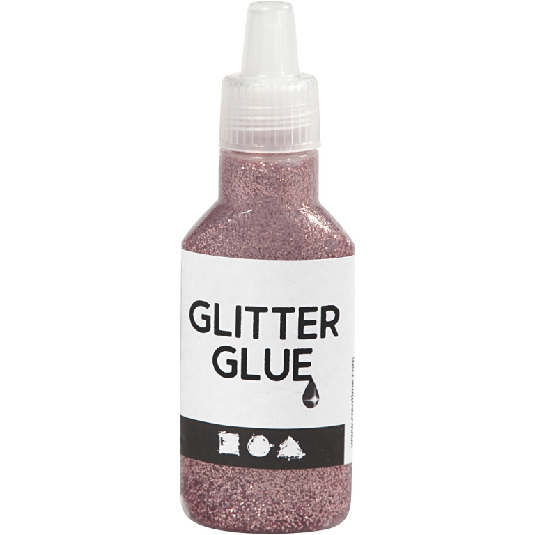 CC Glitzerkleber 25 ml Hellrosa