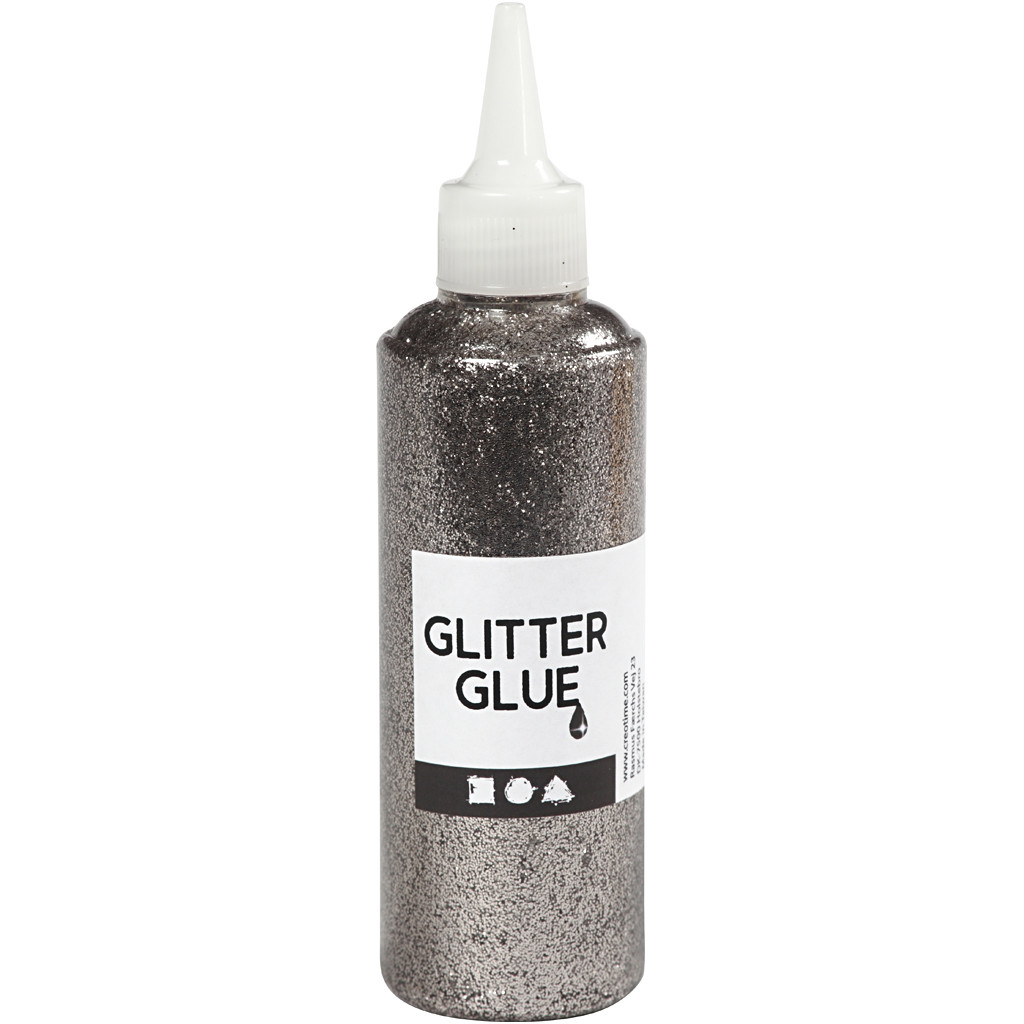 CC Glitterlijm Zilver 118 ml