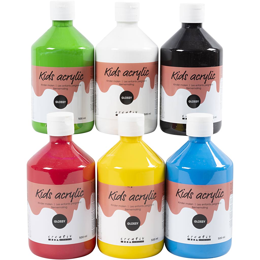 CC Acrylfarbe Glanz-Set Colour School