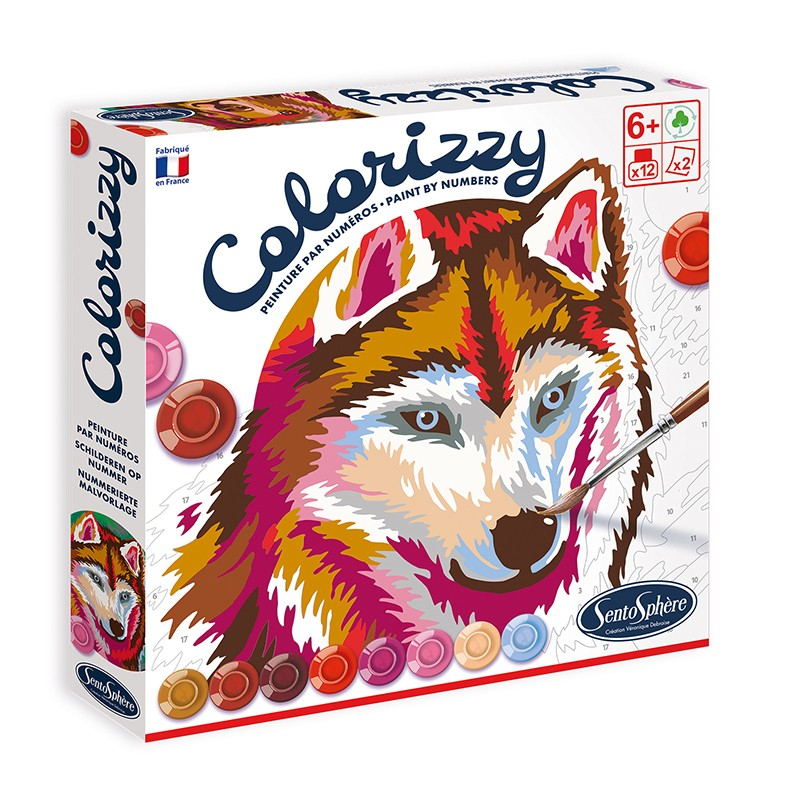 Colorizzy Malen nach Zahlen Waldtiere