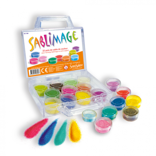Sablimage Koffer Gekleurd Zand